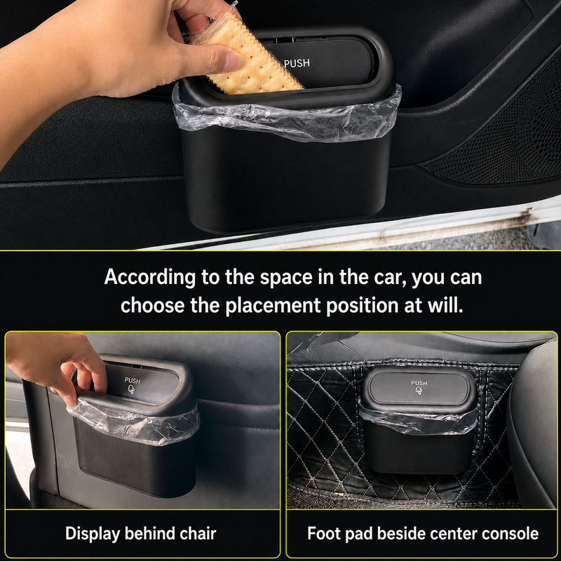 Folding Storage Car Trash Can
