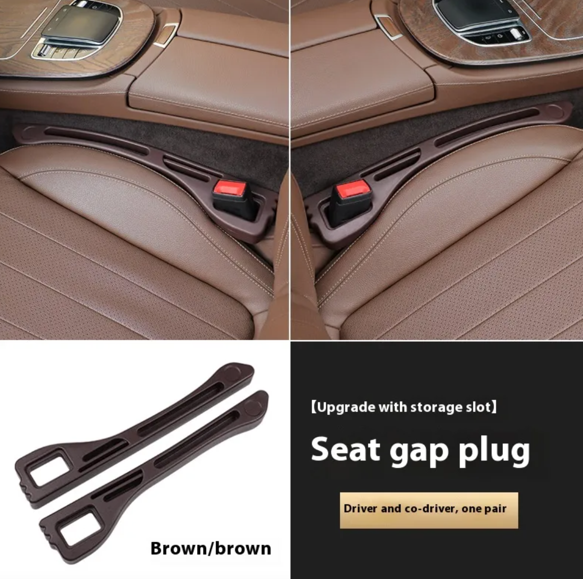 Car Seat Gap Filler – Stop Items Falling Between Seats