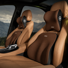 Memory Foam Car Headrest & Lumbar Support Cushion Set