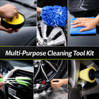 17-Piece Car Detailing & Interior Cleaning Brush Kit