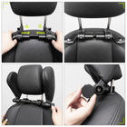 Adjustable Side-Sleep Car Headrest Neck Pillow