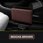 Leather Hanging Car Organiser & Trash Can