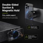 Magnetic Phone Holder with Vacuum Suction — Foldable, 360° Adjustable