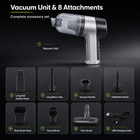 3-in-1 Cordless Car & Home Vacuum — Suction, Blow & Inflate
