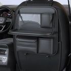 Leather Seatback Storage Bag with Folding Table