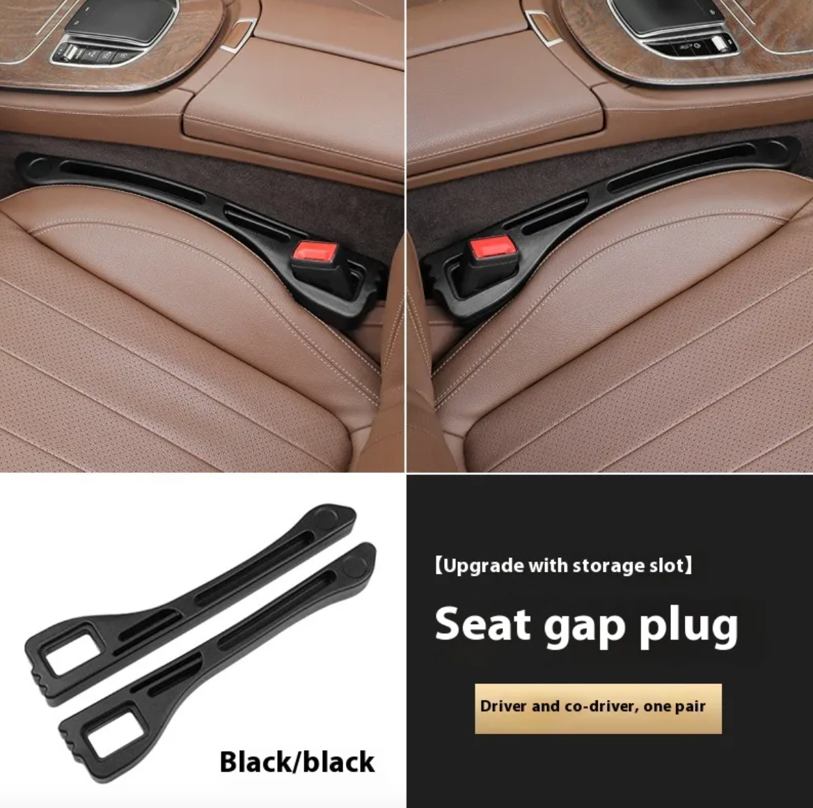 Car Seat Gap Filler – Stop Items Falling Between Seats